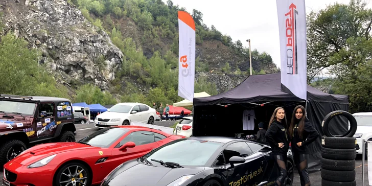 Okruhová jazda - technická trať na Amerických legendách či talianskych superšportoch. PALIVO V CENE