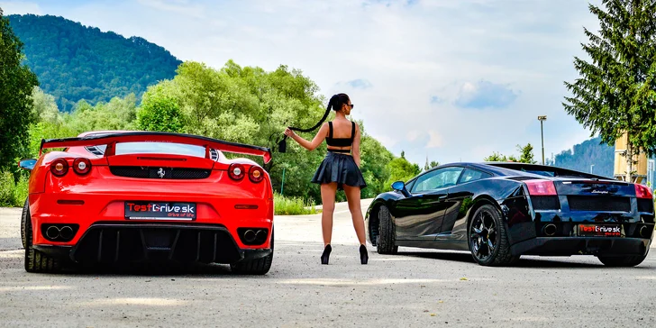 Otestujte na vlastnej koži Ferrari, Lamborghini či Nissan GT-R a získajte svoj CERTIFIKÁT jazdca