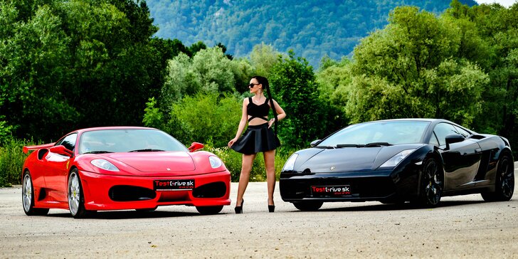 Otestujte na vlastnej koži Ferrari, Lamborghini či Nissan GT-R a získajte svoj CERTIFIKÁT jazdca