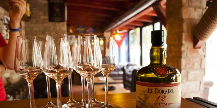 Degustácia 7 druhov rumov s výkladom v jedinečnej rumotéke