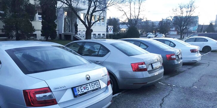 Prenájom auta Škoda Octavia na 1, 3 alebo 7 dní