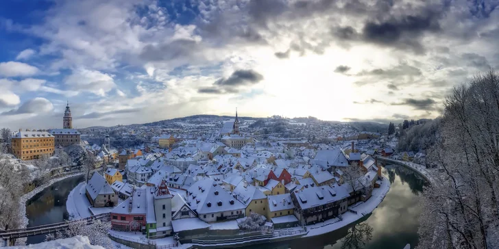 Malebný Český Krumlov: pobyt s raňajkami v zrekonštruovanom hoteli