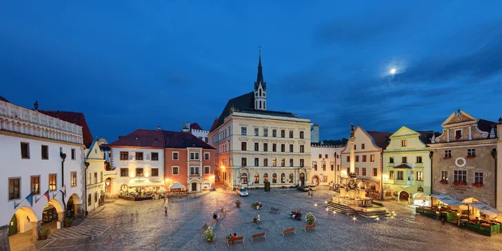 Malebný Český Krumlov: pobyt s raňajkami v zrekonštruovanom hoteli