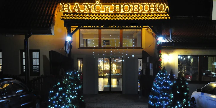 Špeciálne 4-chodové vianočné menu aj s prípitkom na Ranči u Bobiho