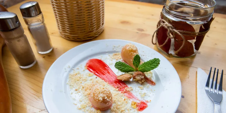 5-chodové degustačné menu pre 2 osoby v pivárničke
