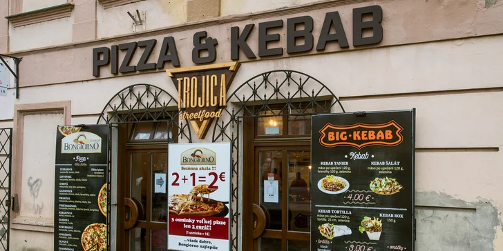 Výborné kebab menu: box, tortilla, tanier alebo šalát
