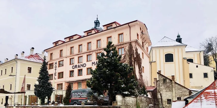 Romantický pobyt v hoteli Grand MATEJ*** v Banskej Štiavnici s možnosťou skipasov