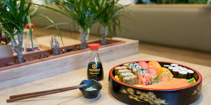 Lákavé sushi sety: nigiri, maki, sashimi aj roll - možnosť TAKE AWAY