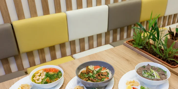 Vynikajúce polievky vo vietnamskom bistre PHO VIET - možnosť TAKE AWAY
