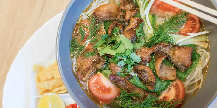 Vynikajúce polievky vo vietnamskom bistre PHO VIET - možnosť TAKE AWAY