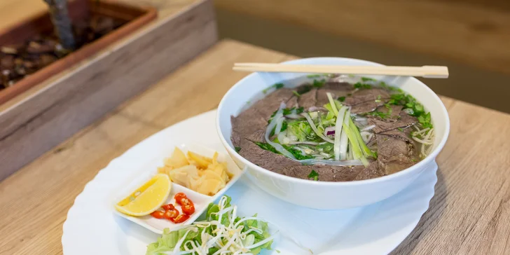 Vynikajúce polievky vo vietnamskom bistre PHO VIET - možnosť TAKE AWAY