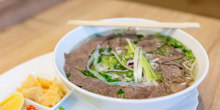 Vynikajúce polievky vo vietnamskom bistre PHO VIET - možnosť TAKE AWAY