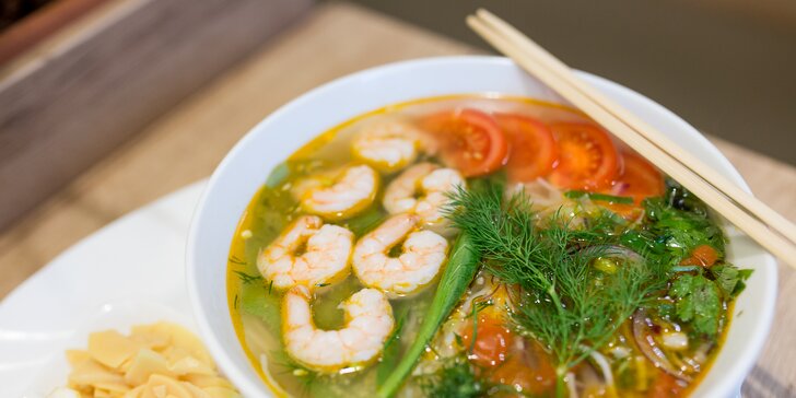 Vynikajúce polievky vo vietnamskom bistre PHO VIET - možnosť TAKE AWAY