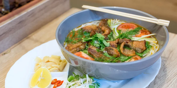 Vynikajúce polievky vo vietnamskom bistre PHO VIET - možnosť TAKE AWAY