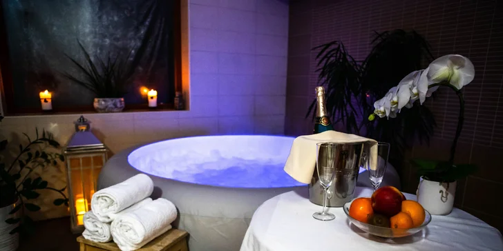 Wellness pobyt v Piešťanoch s panoramatickým výhľadom, s polpenziou, privátnym wellness a relaxačnými procedúrami