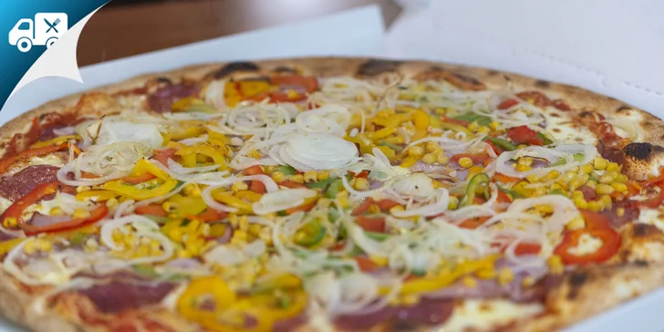 Pravá talianska pizza s priemerom 33 alebo 50 cm v Pizzalino Zvolen