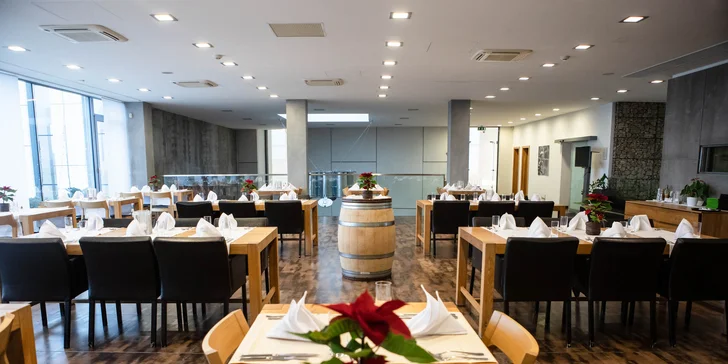 5-chodové degustačné menu s prémiovými vínami alebo otvorený voucher v reštaurácii ELESKO