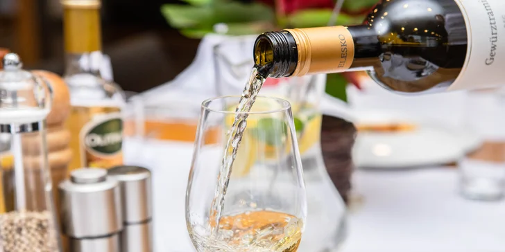 Elesko wine park - luxusné apartmány v lone viníc, prehliadka vinárstva, trojchodová večera a degustácia vín