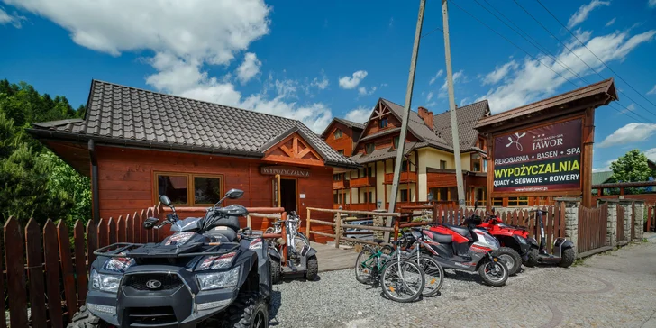 Wellness pobyt v poľských horách: raňajky a bohaté možnosti trávenia voľného času