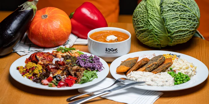 Denné menu v najväčšej vegánskej reštaurácii na Slovensku