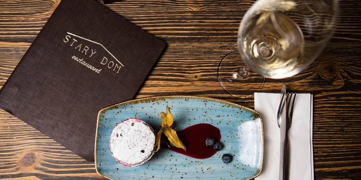 Vynikajúce 3-chodové menu spojené s degustáciou vín