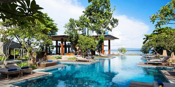 Prepychový 5* rezort na Bali: 6-12 nocí, raňajky, 2 bazény, kúpele a fitness