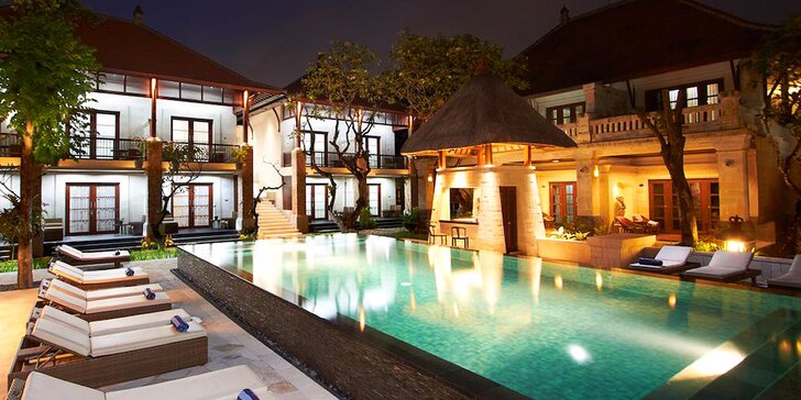 Za exotikou do 4* rezortu na Bali: 6-12 nocí s raňajkami, bazény, priamo pri pláži