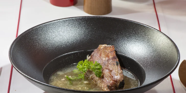 Zakopané: Viacchodové menu v reštaurácii Przy KominQ s možnosťou wellness