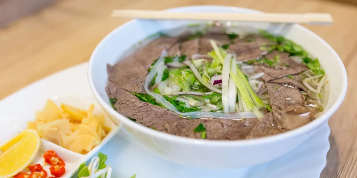 Vynikajúce polievky vo vietnamskom bistre PHO VIET - možnosť TAKE AWAY
