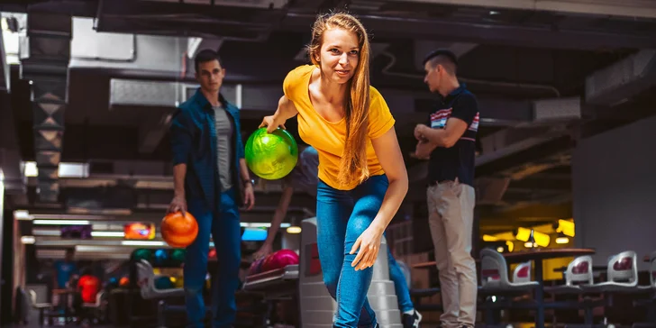 Relax aj zábava - hodina bowlingu v reštaurácii Bowling Erika