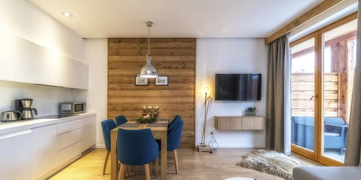 Wellness pobyt v štýlových apartmánoch v centre Zakopaného