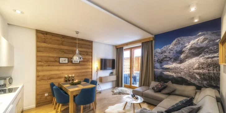 Wellness pobyt v štýlových apartmánoch v centre Zakopaného