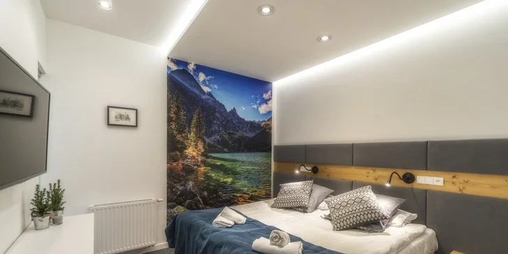 Wellness pobyt v štýlových apartmánoch v centre Zakopaného