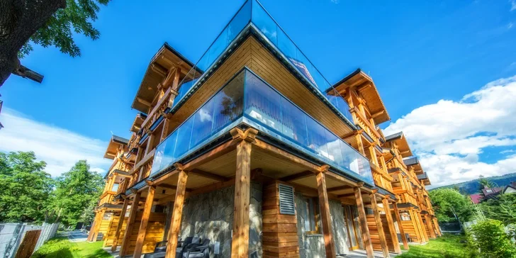 Wellness pobyt v štýlových apartmánoch v centre Zakopaného