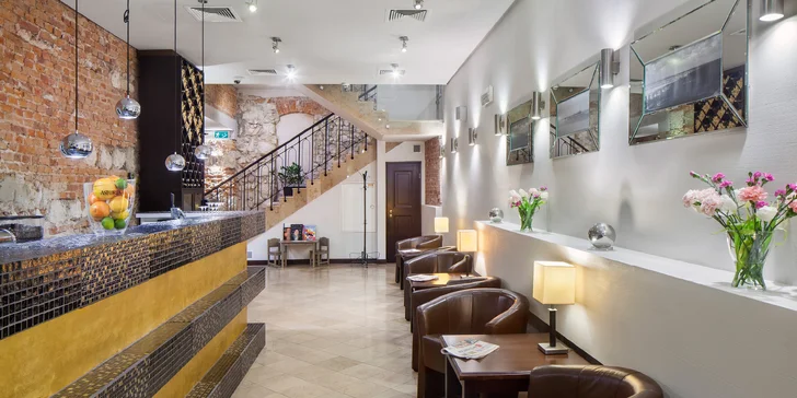 Luxusný hotel v historickom centre Krakova - fínska sauna, chutné raňajky alebo polpenzia