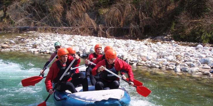 Zážitkový rafting pod Tatrami na divokej rieke Belá