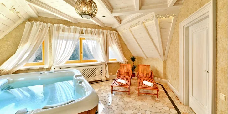 5* rezort v poľských Beskydách: pobyt až pre 4 osoby s raňajkami, wellness a bazénom