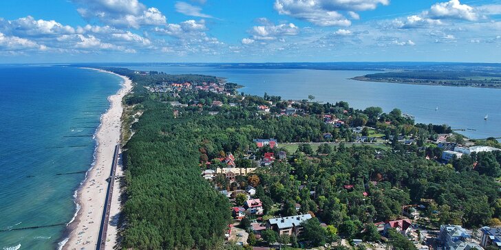 Pobyt v Poľsku pri Baltskom mori: chutná polpenzia neobmedzený vstup do wellness centra a krásna pláž