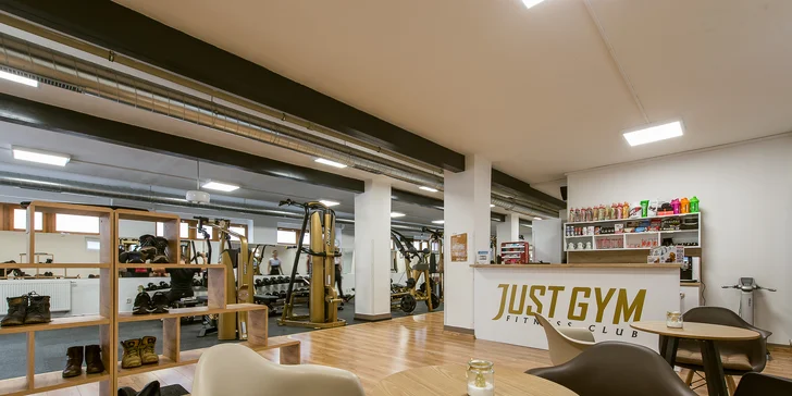 Permanentky do NOVOOTVORENÉHO fitness clubu JUST GYM