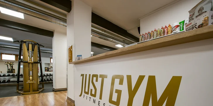 Permanentky do NOVOOTVORENÉHO fitness clubu JUST GYM