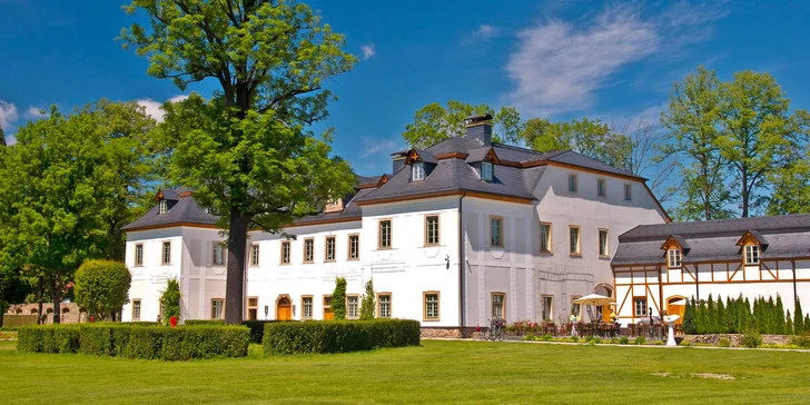 Luxusný pobyt v 5* hoteli Pałac Pakoszów: nádherné prostredie, chutná strava a vstup do SPA zóny
