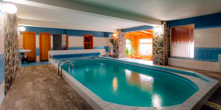 Relax na Orave s bazénom, saunou, soľnou jaskyňou a zľavami na aquaparky