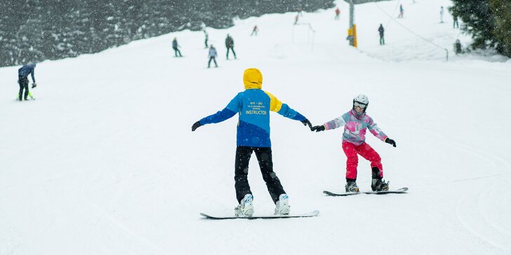 Privátna lekcia lyžovania alebo snowboardingu v Roháčoch alebo Zuberci