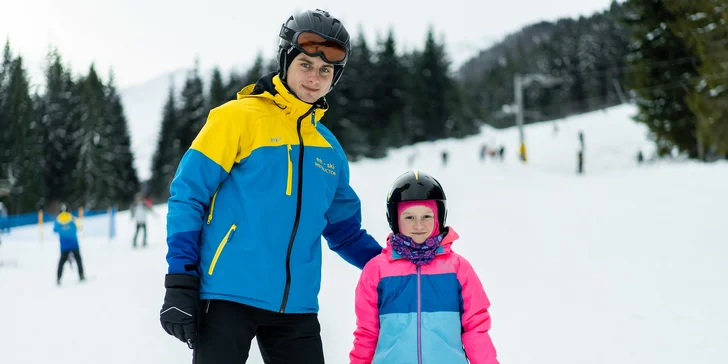Privátna lekcia lyžovania alebo snowboardingu v Roháčoch alebo Zuberci