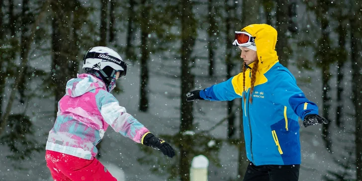 Privátna lekcia lyžovania alebo snowboardingu v Roháčoch alebo Zuberci
