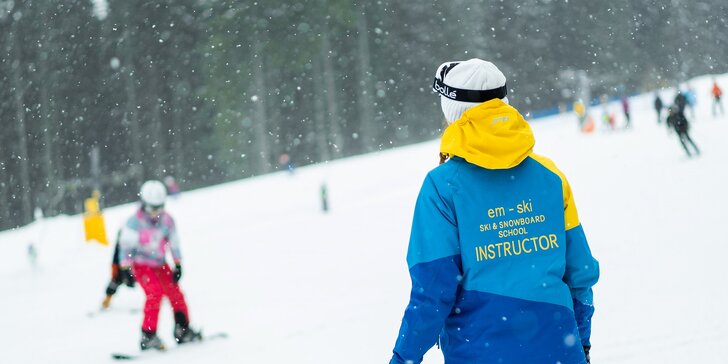 Privátna lekcia lyžovania alebo snowboardingu v Roháčoch alebo Zuberci