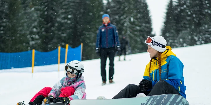 Privátna lekcia lyžovania alebo snowboardingu v Roháčoch alebo Zuberci