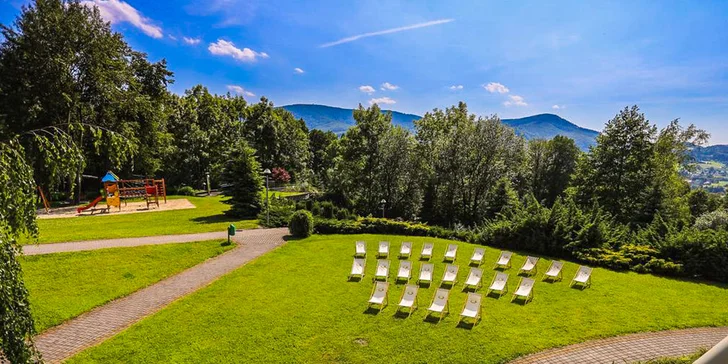 5* relax v poľských Beskydách: bazén s výhľadom, wellness aj raňajky