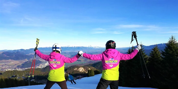 Lekcie lyžovania a zapožičanie výstroja v InterSki Malinô Brdo