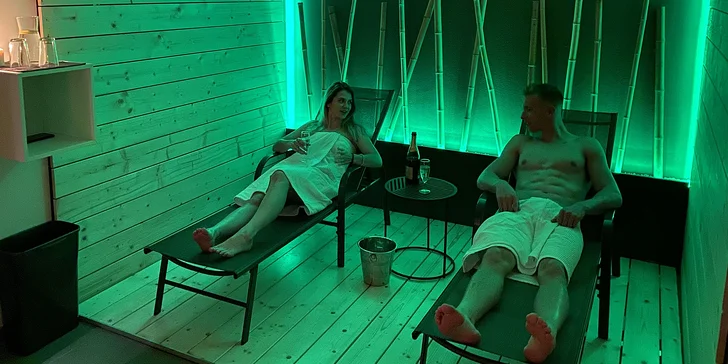 VIP privátny wellness pre dvoch + fľaša Prosecca s jahodami v LamaGYM